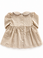 Gingham Dress with Nappy Cover