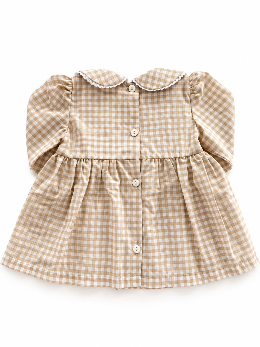 Robe à carreaux avec couvre-couche