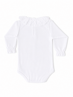 Body pour fille avec col brodé