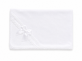Couche en tissu avec dentelle et nœud