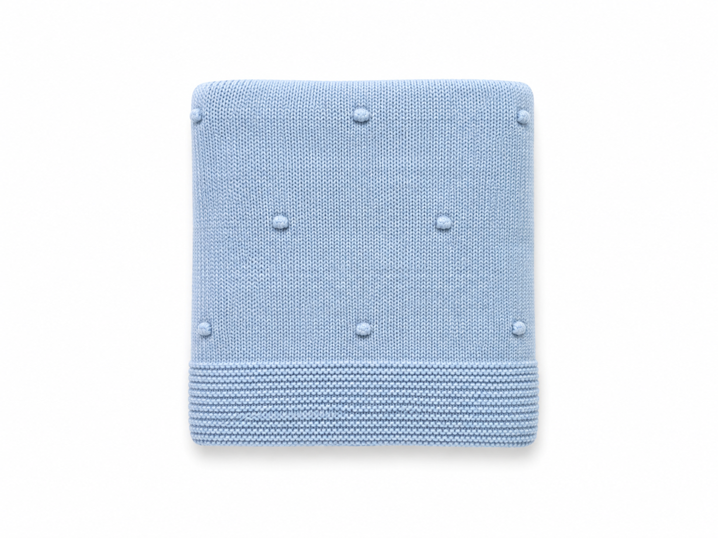 Couverture en maille pour bébé