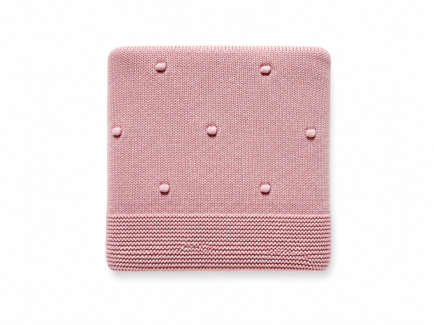 Couverture en maille pour bébé